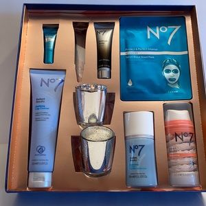 No 7 Skincare products gift set bundle. NWT